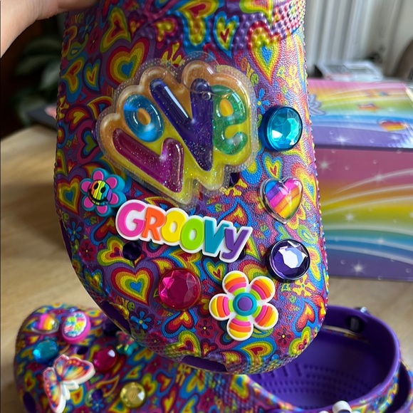 Lisa Frank Crocs RARE - Picture 2 of 8